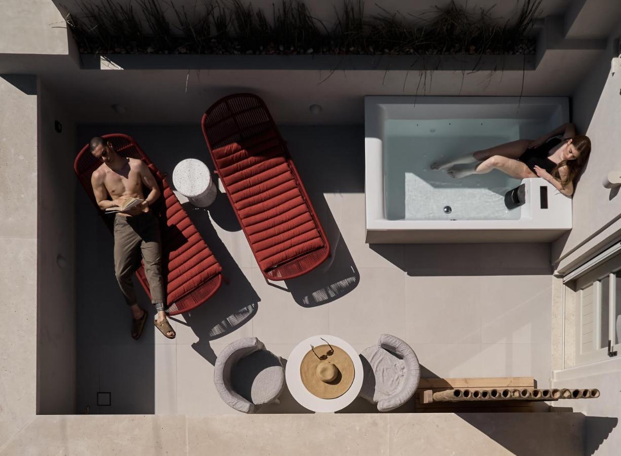 Ferienwohnung Ocre The Art Of Living Rethymno Exterior foto